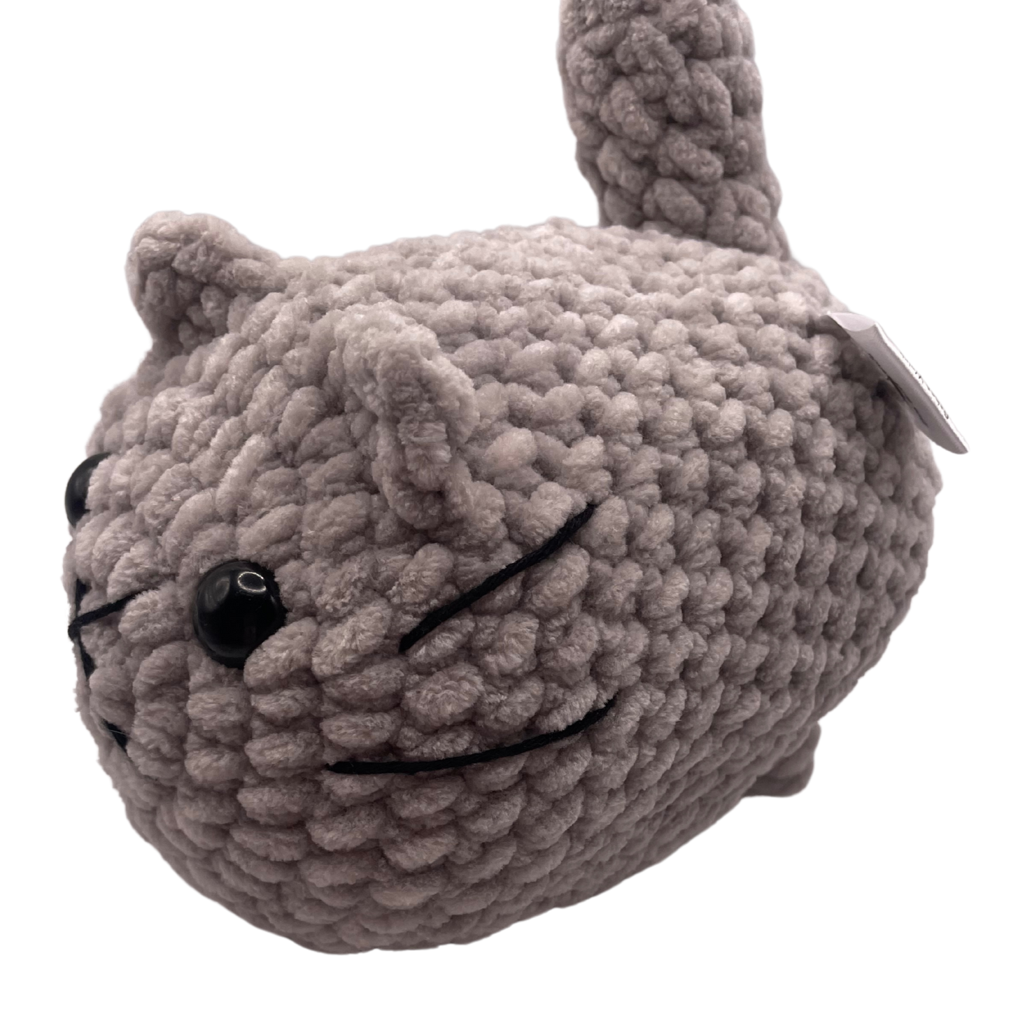 gehäkelte Loaf-Cat einfarbig
